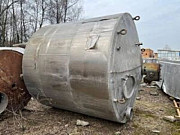 Емкость нержавеющая, объем -16 куб.м., вертикальная, термос, мешалка, инв 12660 Москва