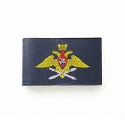 Визитница герб ВВС ,синяя Глазов