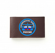 Визитница Космические войска , шоколад Глазов