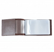 Визитница Самолет Авиатор , шоколад Глазов