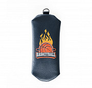 Ключница на молнии Basketball , синяя Глазов