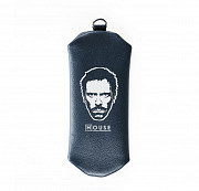 Ключница на молнии House MD , синяя Глазов