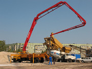 Услуги, аренда, заказ автобетононасоса Москва