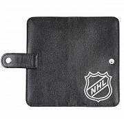 Клатч на кнопке мини с обработанными краями NHL, черный Глазов