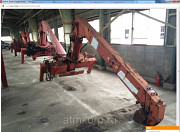 Кран манипулятор Maeda Crane MC373 КМУ грузопод более 3 тн стрела 3 вылета длиной 8 м красный просты Москва