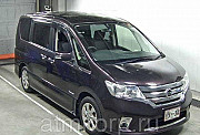 Минивэн 8 мест премиум класса люкс гибрид NISSAN SERENA S-HYBRID пробег 61 тыс км цвет винный Москва