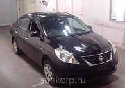 Седан NISSAN LATIO цвет  чисто черный Москва