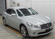 Седан NISSAN FUGA цвет блестящее серебро Москва