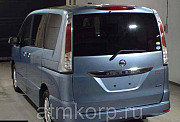 Минивэн 8-ми местный NISSAN SERENA кузов FNC26 полный привод 4 wd пробег 103 тыс км цвет светло-сини Москва