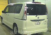 Минивэн 8-ми местный NISSAN SERENA кузов FNC26 полный привод 4 wd пробег 105 тыс км цвет белый жемчу Москва