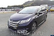 Минивэн 7 мест Honda Odyssey кузов RC1 пятого поколения G гв 2014 пробег 28 т.км фиолетовый хамелеон Москва