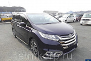 Минивэн 7 мест Honda Odyssey кузов RC1 пятого поколения G гв 2014 пробег 28 т.км фиолетовый хамелеон Москва