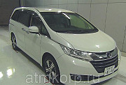 Минивэн 7 мест Honda Odyssey кузов RC1 пятого поколения G EX гв 2015 пробег 46 т.км белый жемчуг Москва