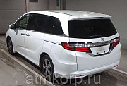 Минивэн 7 мест Honda Odyssey кузов RC1 пятого поколения G гв 2014 пробег 142 т.км белый Москва