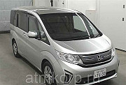 Минивэн 5-го поколения 7 мест Honda STEP WAGON кузов RP1 модификация G гв 2015 пробег 95 т.км серебр Москва