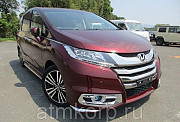 Минивэн 8 мест Honda Odyssey кузов RC1 пятого поколения Absolute EX гв 2014 пробег 23 т.км винный Москва