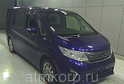 Минивэн 5-го поколения 8 мест Honda STEP WAGON кузов RP1 модификация G гв 2016 пробег 60 т.км синий Москва