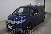 Минивэн 5-го поколения 8 мест Honda STEP WAGON SPADA кузов RP3 гв 2015 пробег 111 т.км синий Москва