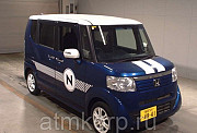 Микровэн HONDA N BOX кузов JF1 класса минивэн модификация G 2014 пробег 66 т.км темно синий двухцвет Москва
