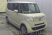 Микровэн HONDA N BOX кузов JF1 класса минивэн модификация G гв 2014 пробег 152 т.км слоновая кость Москва