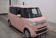 Микровэн HONDA N BOX кузов JF1 класса минивэн модификация G L Package гв 2016 пробег 80 т.км розовый Москва
