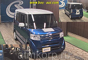 Микровэн турбо HONDA N BOX кузов JF1 класса минивэн модификация G Turbo L гв 2015 пробег 87 т.км син Москва