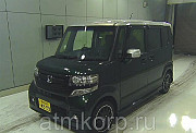 Микровэн турбо HONDA N BOX кузов JF1 класса минивэн модификация Custom G гв 2016 пробег 25 т.км зеле Москва