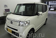 Микровэн турбо HONDA N BOX кузов JF1 класса минивэн модификация G Turbo гв 2013 пробег 108 т.км белы Москва