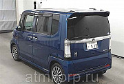 Микровэн турбо HONDA N BOX кузов JF1 класса минивэн модификация G гв 2012 пробег 87 т.км темно-синий Москва