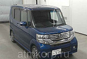 Микровэн турбо HONDA N BOX кузов JF1 класса минивэн модификация G гв 2012 пробег 87 т.км темно-синий Москва