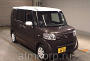 Микровэн HONDA N BOX PLUS кузов JF1 класса минивэн модификация G L 2012 пробег 34 т.км бежево-бронзо Москва