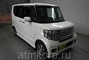 Микровэн турбо HONDA N BOX PLUS кузов JF1 класса минивэн модификация Custom 2013 пробег 117 т.км бел Москва