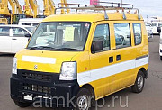 Микровэн Suzuki Every минивэн кузов DA64V модификация PA 4WD гв 2014 пробег 109 т.км желтый белый Москва