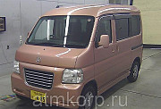 Микровэн Honda Vamos Hobio кузов HM3 типа минивэн модификация G гв 2014 пробег 127 т.км розовый Москва
